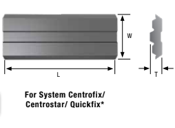 Системные ножи Centrofix/Centrostar/ Quickfix TIGRA