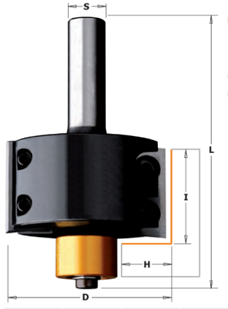 Большие четвертные фрезы со сменными ножами CMT 660.9